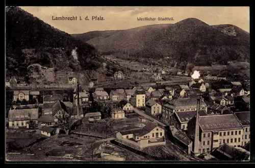 AK Lambrecht i. d. Pfalz, Ansicht Westlicher Stadtteil