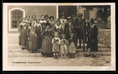 AK Partenkirchen, Bauernhochzeit