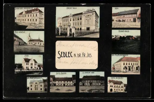 AK Sedlec, Hotel Rychta, Hotel Na Knizeci, Posta
