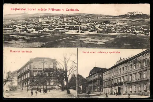 AK Pribram, Hornicka akademie, Horni urad