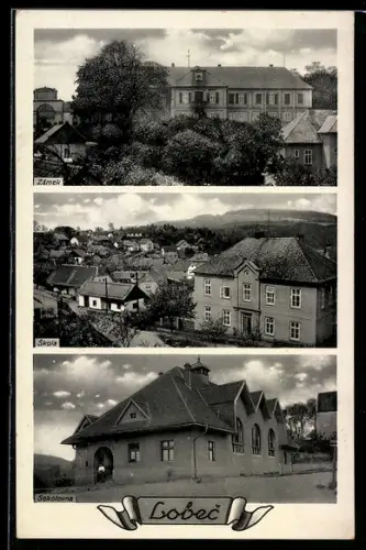 AK Lobec, Zamek, Skola & Sokolovna