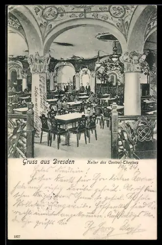 AK Dresden, Keller des Zentral-Theaters