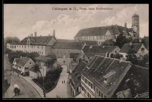 AK Dillingen a. D., Partie beim Hofbräuhaus
