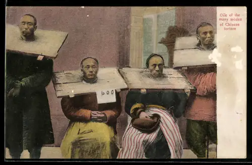 AK Chinesiche Gefangene, One of the many modes of Chinese torture