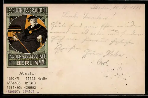 AK Berlin, Schultheiss Brauerei AG