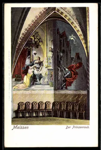 AK Meissen, Prinzenraub in der Königlichen Albrechtsburg