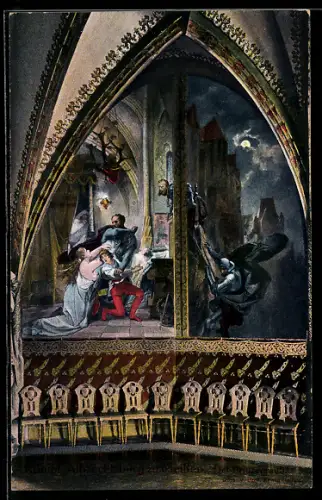 AK Meissen, Königliche Albrechtsburg, Der Prinzenraub
