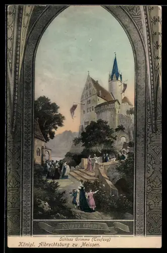 AK Meissen, Königliche Albrechtsburg, Schloss Grimma