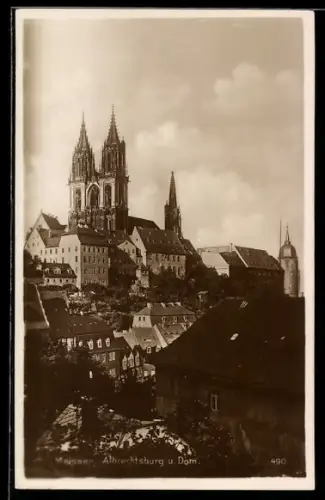 AK Meissen, Königliche Albrechtsburg mit Dom