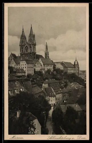 AK Meissen, Königliche Albrechtsburg mit Dom