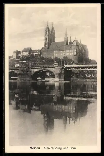 AK Meissen, Königliche Albrechtsburg mit Dom