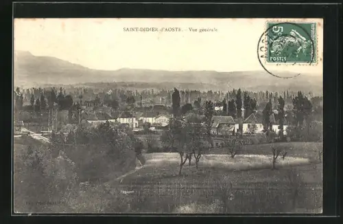 AK Saint-Didier-d`Aoste, Vue générale