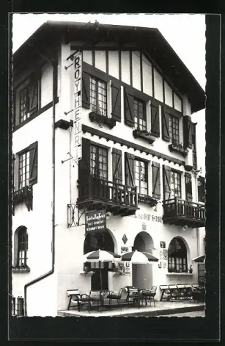 AK Barbotan-Les-Thermes, Hôtel du Roy Henri, La facade