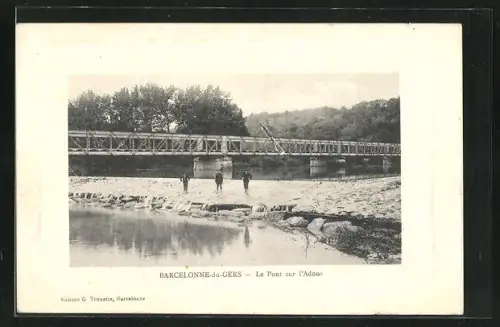 AK Barcelonne du Gers, Le Pont sur l`Adour