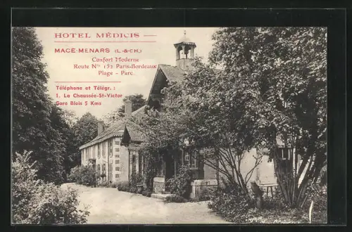 AK Macé-Menars, Hotel Médicis