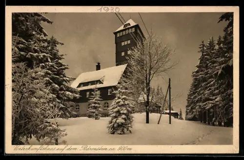 AK Weipert, Unterkunftshaus auf dem Bärenstein