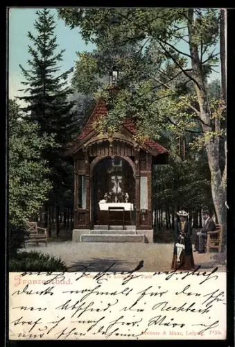 AK Franzensbad, Kapelle in Loimann`s Park