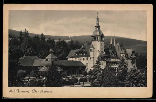 AK Bad Flinsberg, Blick zum Kurhaus