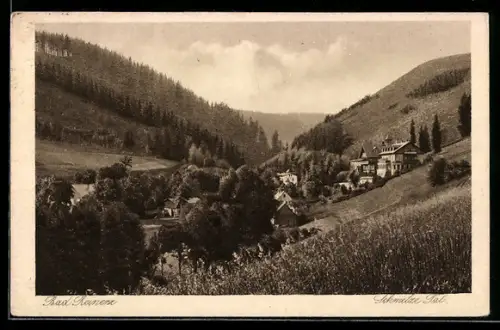 AK Bad Reinerz, Blick ins Schmelze Tal