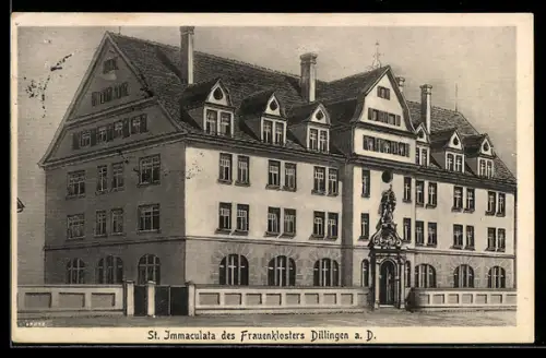 AK Dillingen a. D., St. Immaculata des Frauenklosters