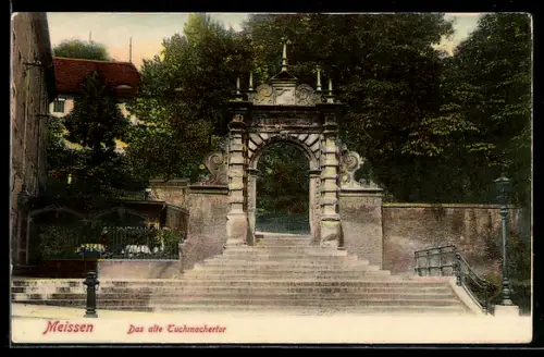 AK Meissen, Das alte Tuchmachertor