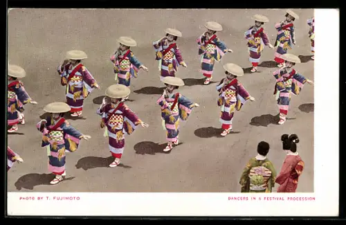 AK Dancers in a Festival Procession