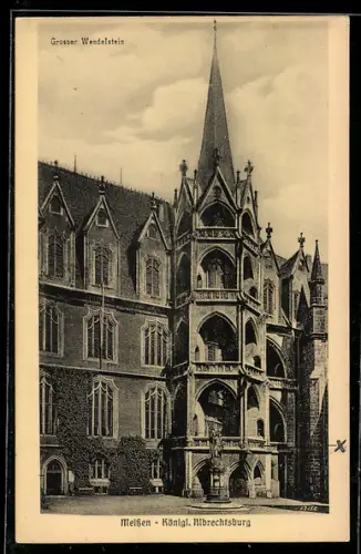 AK Meissen, Kgl. Albrechtsburg, Grosser Wendelstein