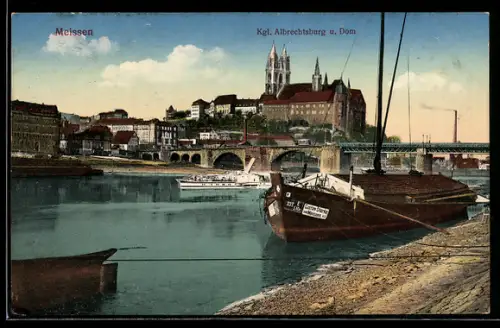 AK Meissen, Kgl. Albrechtsburg u. Dom