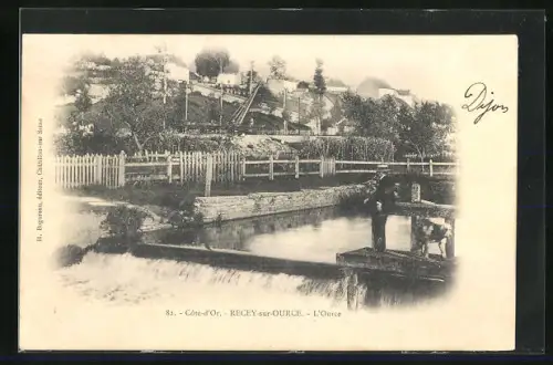 AK Recey-sur-Ource, l'Ource