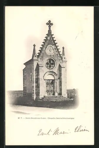 AK Saint-Benoit-sur-Loire, Chapelle Sainte-Scholastique