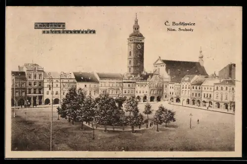 AK C. Budejovice, Nam. Svobody