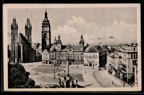 AK Königgrätz, Grosser Platz
