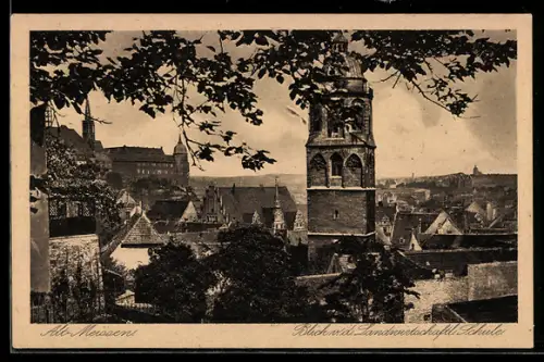 AK Alt-Meissen, Blick v. d. Landwirtschaftlichen Schule
