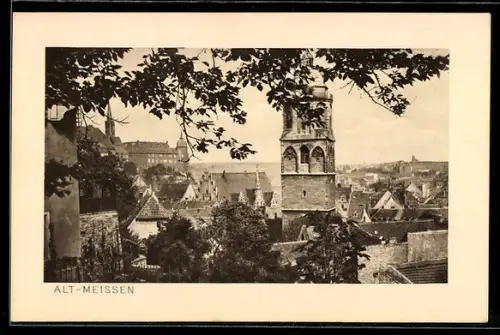 AK Meissen, Blick von der landwirtschaftlichen Schule