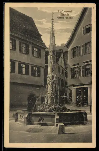 AK Urach, Marktbrunnen