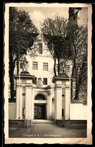 AK Dillingen a. D., Schlosseingang