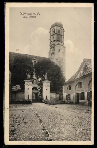 AK Dillingen a. D., Kgl. Schloss