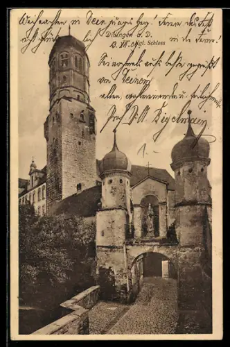 AK Dillingen a. D., Königliches Schloss