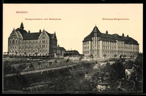 AK Meissen, Realgymnasium mit Realschule, Weinberg-Bürgerschule