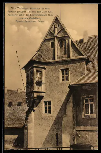 AK Meissen, Pfarrhaus St. Afra in Alt-Meissen