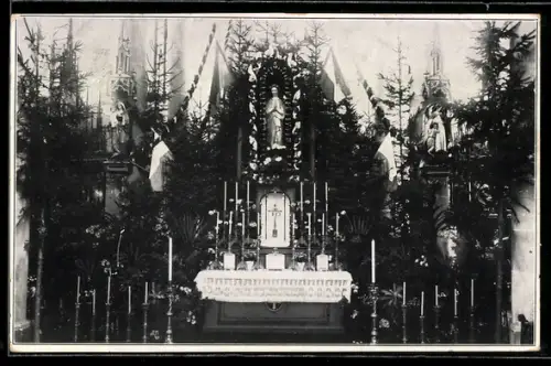 AK Lauingen, Mai-Altar im Martinsmünster