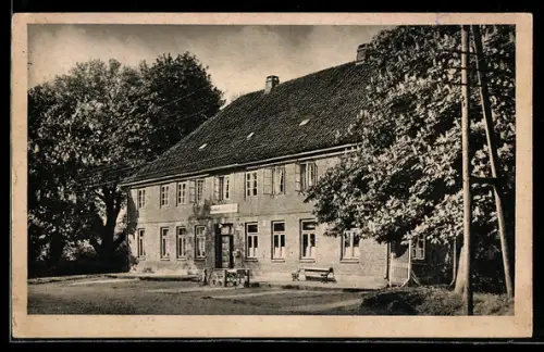 AK Plön, Gasthof zur Fegetasche
