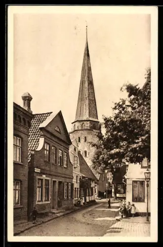 AK Travemünde, Kirche im Sonnenschein