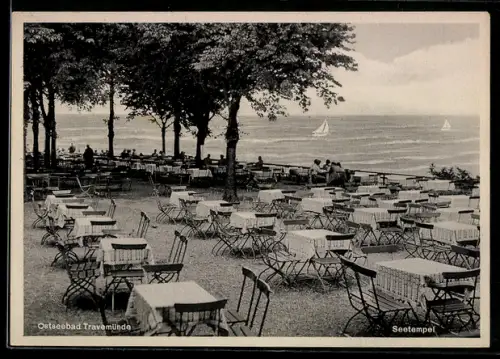 AK Travemünde, Cafe am Ostseebad
