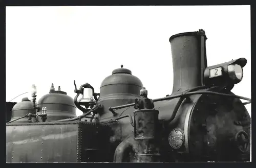 Fotografie H. Nave, Wien, US-Amerikanische Eisenbahn, Dampflok Baldwin Locomotive Worps Philadelphia No. 52626