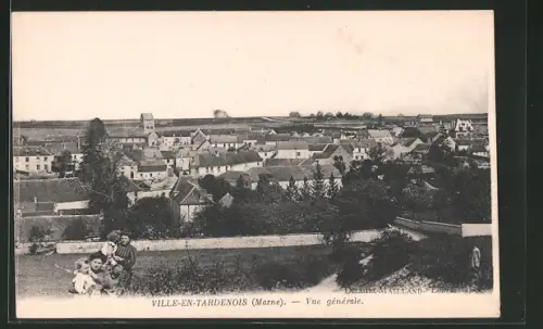 AK Ville-en-Tardenois, Vue générale