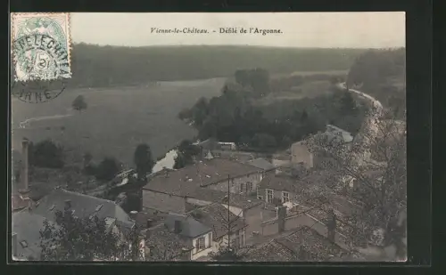 AK Vienne-le-Château, Défilé de l`Argonne