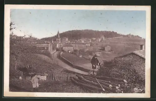 AK Montmelas, Vue générale