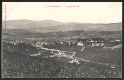 AK Le Bois-d`Oingt, Vue prise de Moire
