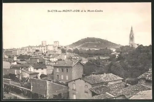 AK St-Cyr-au-Mont-d`Or, Panorama et le Mont-Cindre
